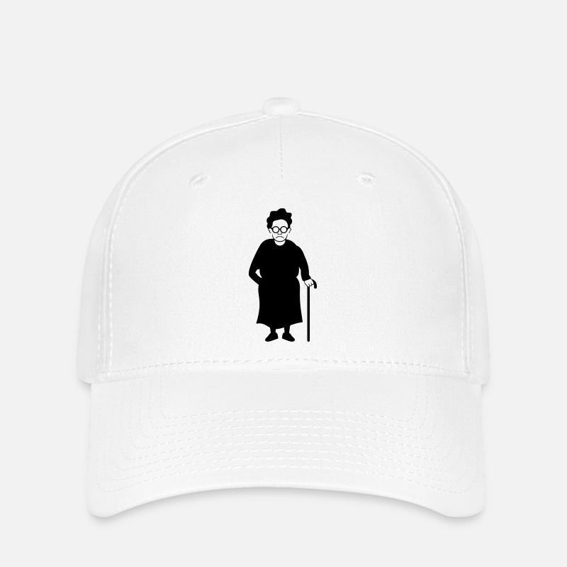 Granny - Flexfit Cap - white