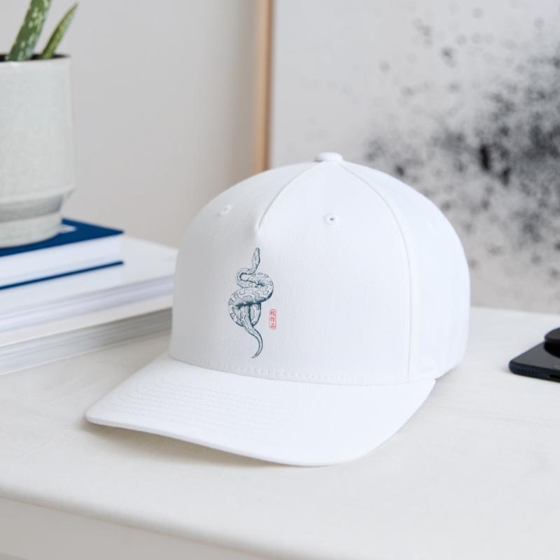 Python with Kanji Stamp Flexfit Cap