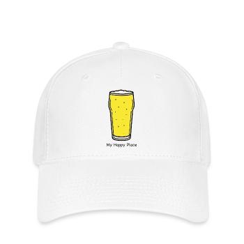 Golden Draft Pint Graphic - Flexfit Cap - white - Front