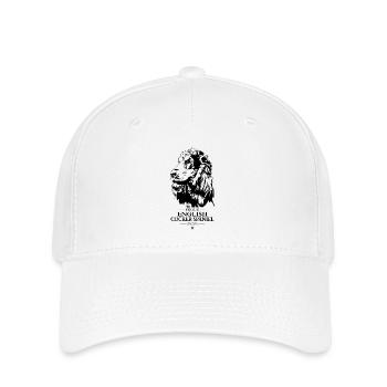 Cocker anglais Épagneul Maman Chien Chien Wilsigns - Casquette Flexfit - blanc - Devant