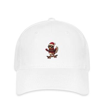 Turkey Christmas Funny - Flexfit Cap - white - Front