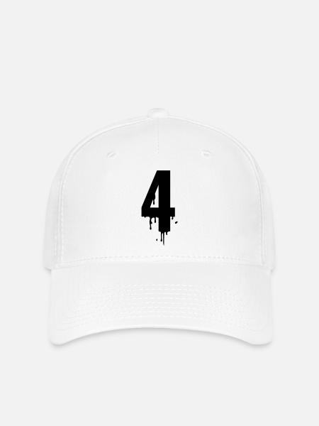 4 Tropfen - Flexfit Cap - Weiß