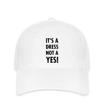 Prevention of sexual violence - no means no! - Flexfit Cap - white - Front