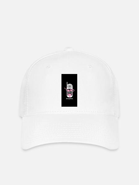 Sexy Smartphone - Flexfit Cap - Weiß