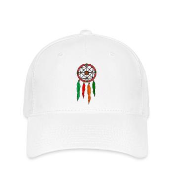 Attrape-rêves - Casquette Flexfit - blanc - Devant