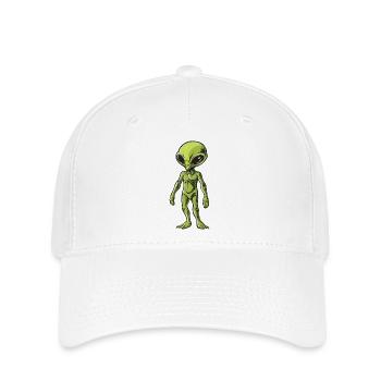 Little Alien - Flexfit Cap - white - Front