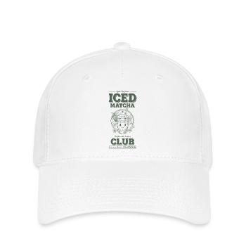 Iced Matcha Club Kyoto Confiseries Thé vert - Casquette Flexfit - blanc - Devant