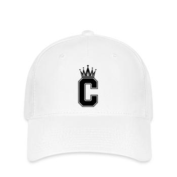 Letter C - Flexfit Cap - white - Front