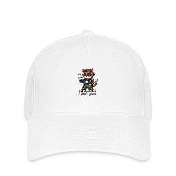 Je me sens bien ! - Casquette Flexfit - blanc - Devant