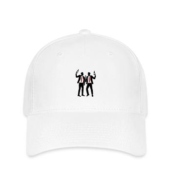 L’équipe Drinking Mannschaft - Casquette Flexfit - blanc - Devant