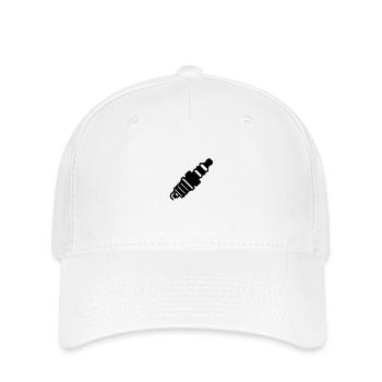 spark plug - Flexfit Cap - white - Front