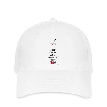 Dexter - Halten Sie Ruhe und folgen Sie den Black - Flexfit Cap - Weiß - Vorne
