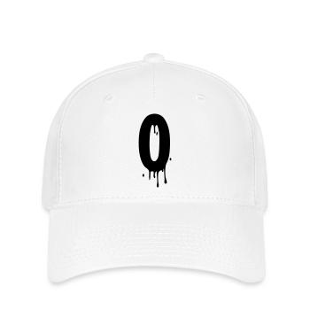 0 drops - Flexfit Cap - white - Front