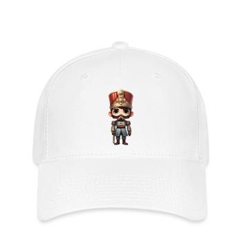Casse-noix - Casquette Flexfit - blanc - Devant