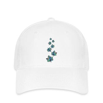 Maple Leaves Colorful Autumn - Flexfit Cap - white - Front