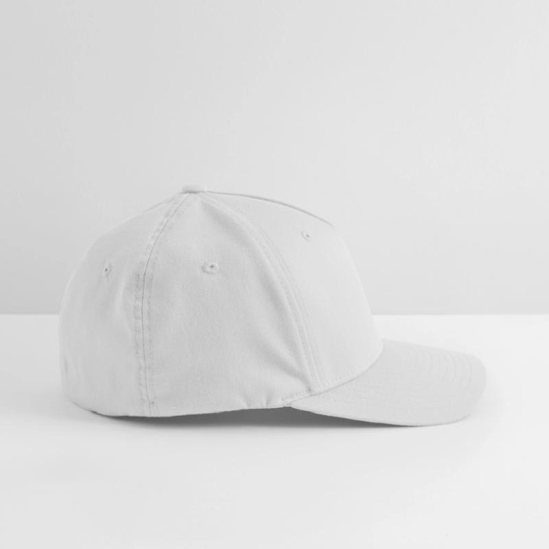 Leaf Structure Olive Green Pattern Flexfit Cap