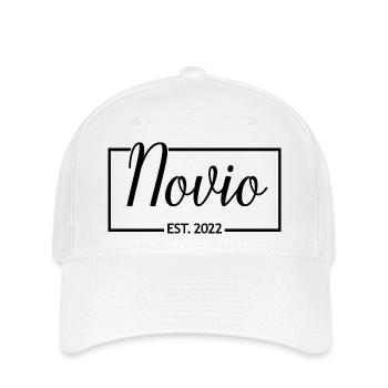 2022 Hochzeit des Verlobungsgeschenks des Bräutigams - Flexfit Cap - Weiß - Vorne