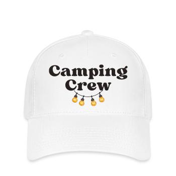 Camping Crew - Flexfit Cap - white - Front