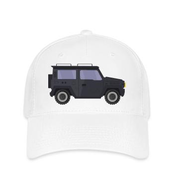 Jeep - Casquette Flexfit - blanc - Devant