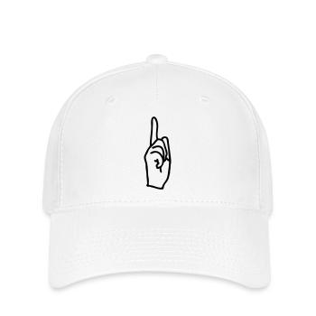 arrow - Flexfit Cap - white - Front