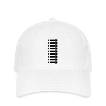 Railways - Casquette Flexfit - blanc - Devant