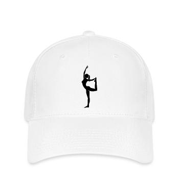 Yoga Body Control avec Yoga Flow Grace - Casquette Flexfit - blanc - Devant