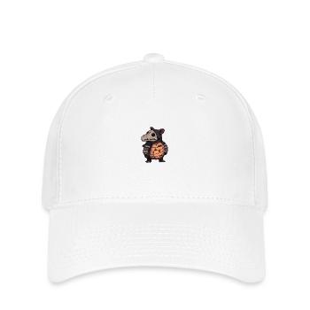 Armadillo Halloween Funny Zombie - Flexfit Cap - white - Front