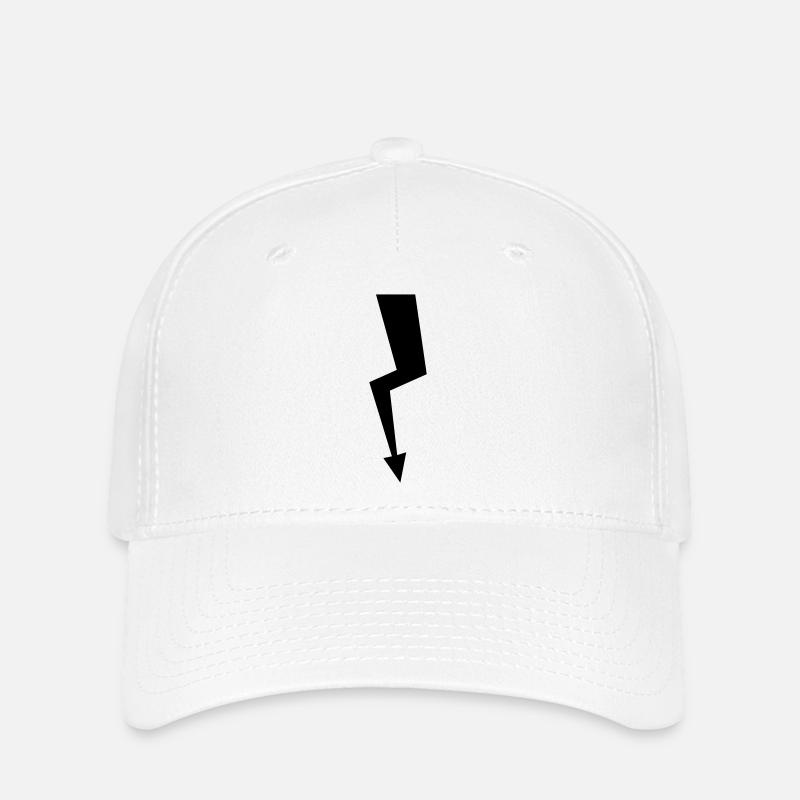 Lightning - Flexfit Cap - white