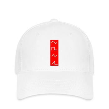 Djing Label Keyboard DJ - Casquette Flexfit - blanc - Devant