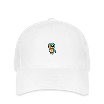 Parrot Halloween Funny Zombie - Flexfit Cap - white - Front