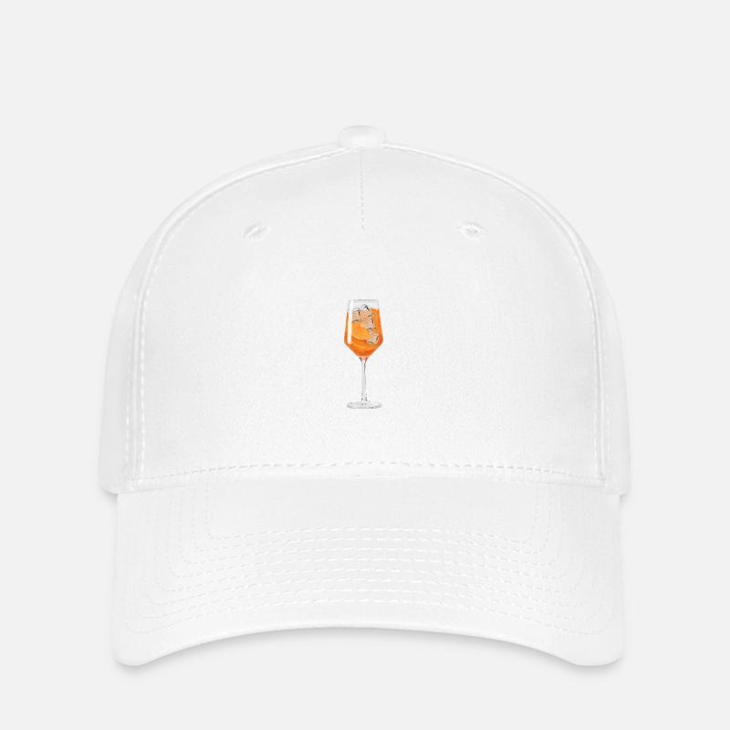 Spritz Verre Aperölchen - Casquette Flexfit - blanc