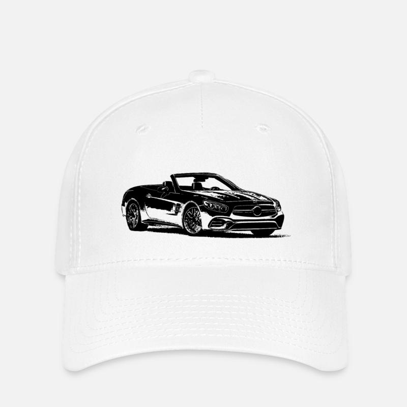 Cabrio - Flexfit Cap - Weiß