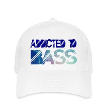 Addicted to bass - Flexfit Cap - white - Front