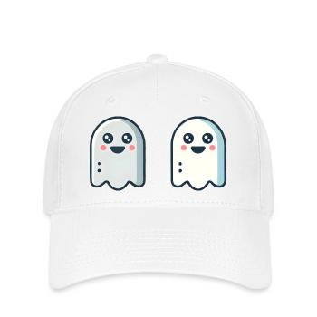 Zwei Geister - Flexfit Cap - Weiß - Vorne