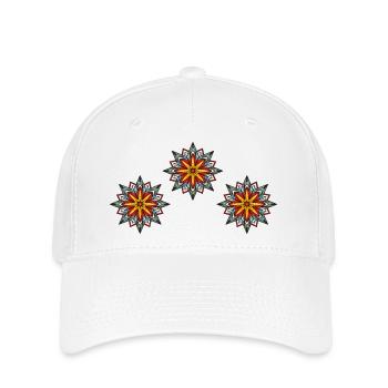 frost eiskristall 3 - Flexfit Cap - Weiß - Vorne