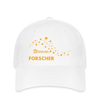 Sternenforscher - Wortschätze - vergessene Wörter - Flexfit Cap - Weiß - Vorne