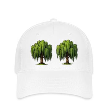 Scène du double saule - Casquette Flexfit - blanc - Devant