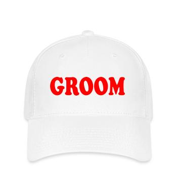 Groom - Casquette Flexfit - blanc - Devant