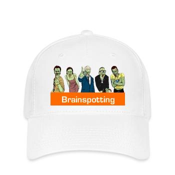Brainspotting Zombies - Flexfit Cap - white - Front