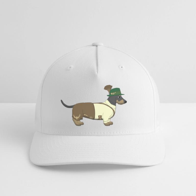 Dachshund Bavaria Flexfit Cap