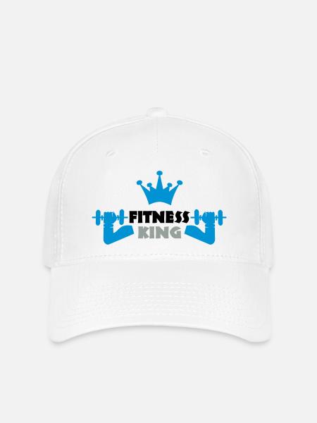 sport - Flexfit Cap - Weiß