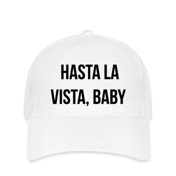 Cinéma / Citation / Série télé / Geek - Casquette Flexfit - blanc - Devant