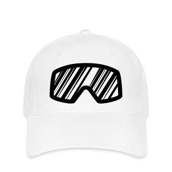 Ski goggles - Flexfit Cap - white - Front