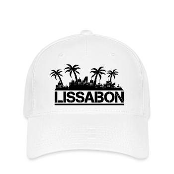 lissabon - Flexfit Cap - Weiß - Vorne