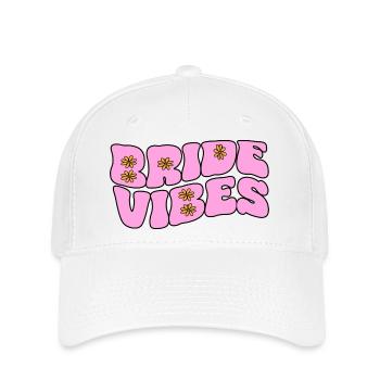 Bride Vibes - Flexfit Cap - Weiß - Vorne