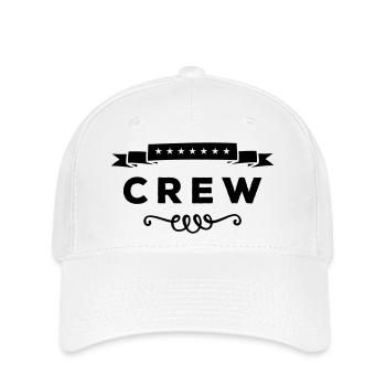 équipage - Casquette Flexfit - blanc - Devant