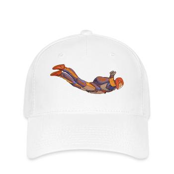 Skydiving - Flexfit Cap - white - Front