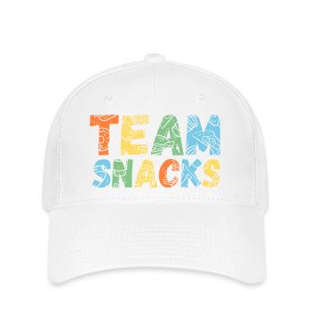 Team Snacks - Flexfit Cap - white - Front