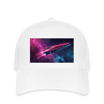spaceship - Flexfit Cap - white - Front