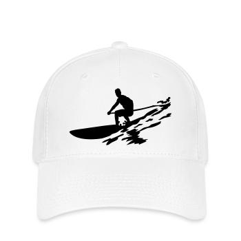 SUP boarding - Flexfit Cap - white - Front